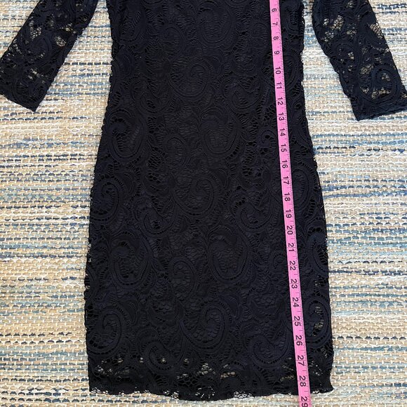 Black Lace Cocktail Dress - Small - Picture 11 of 11